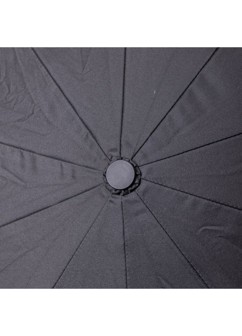 Чорна} парасолька автоматична чорна з дерев'яною ручкою складаною для чоловіків і жінок водовідштовхувальний купол Yiwu (370602417)