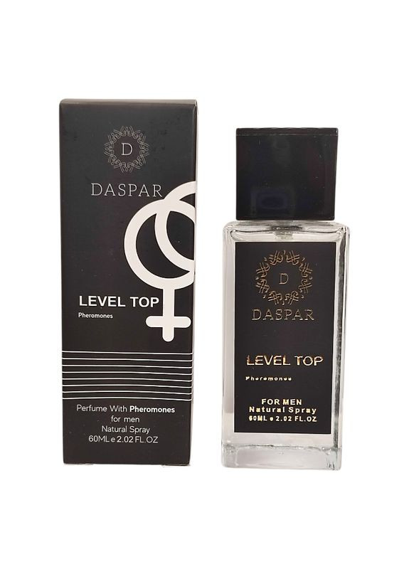 Парфумована вода DASPAR Феромони чоловіча Level Top 60 мл 2513 G&L (340110808)