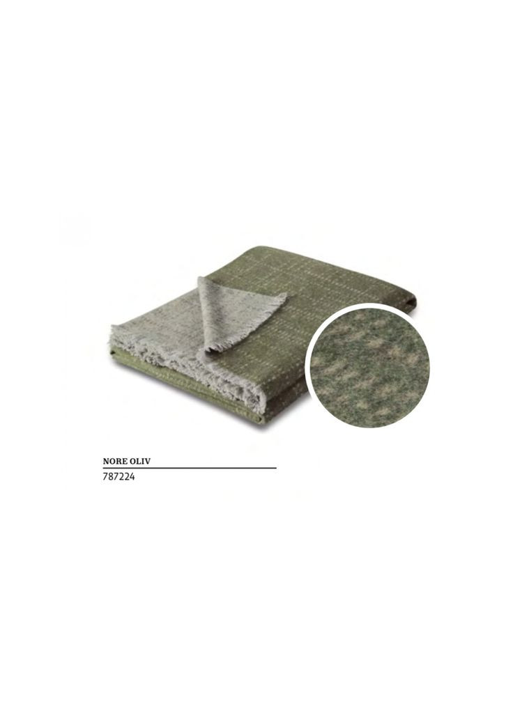 Плед (m460675) Billerbeck Plaid Nore oliv 130х170 (366561565)