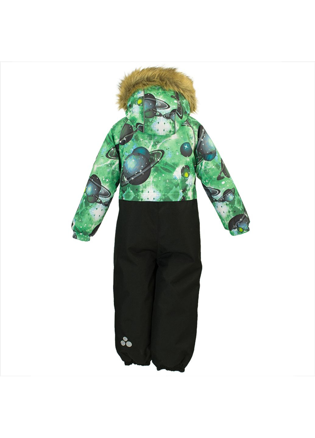 Зелена дитячий комбінезон fenno, зелений з принтом, розмір 104 (82707) Huppa 36240030-82707-104