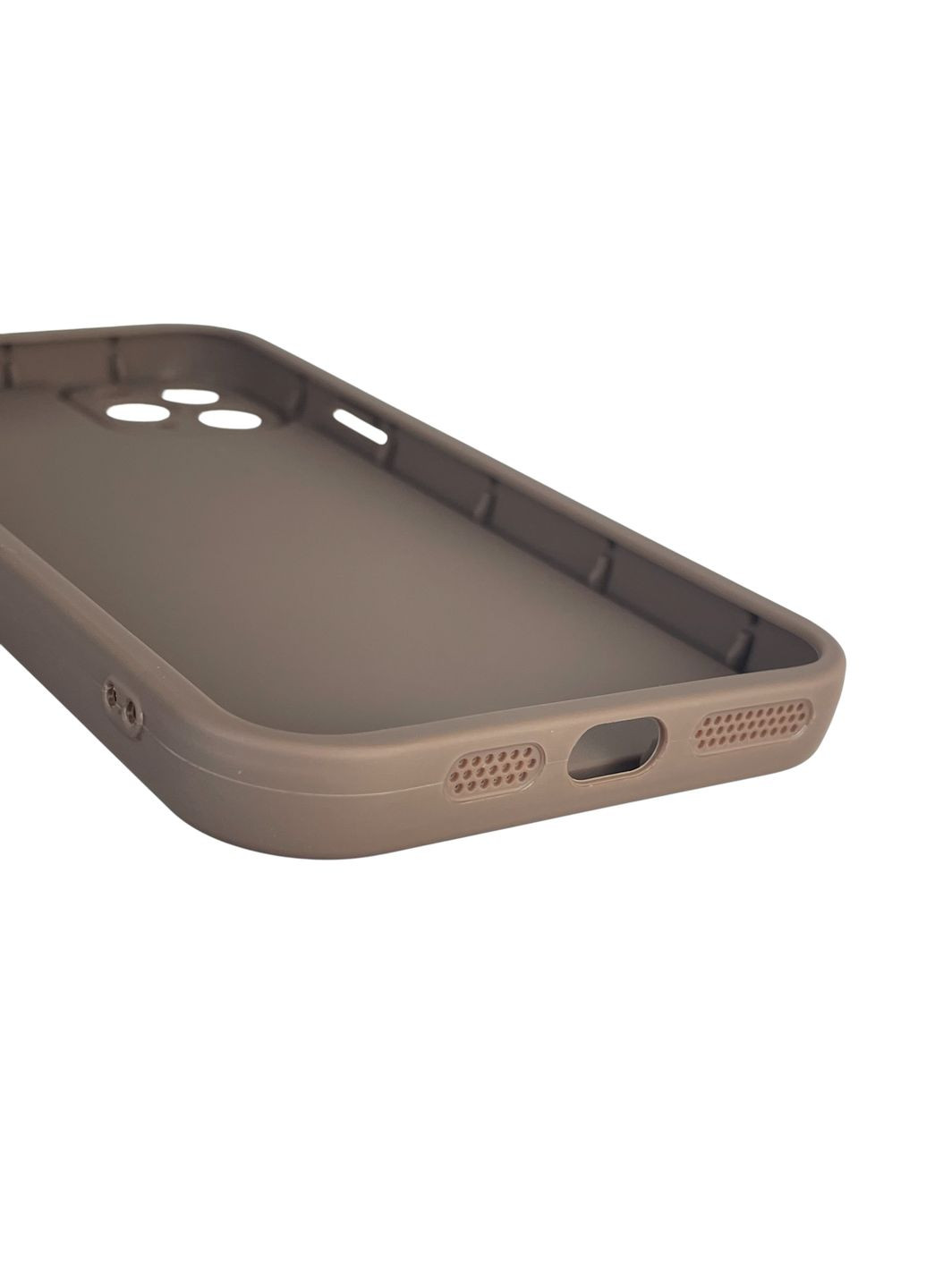 Чехол силиконовый Soft Touch с 3D принтом для iPhone 11 Pro Max коричневый (Полная защита камеры) Apple (373671984)