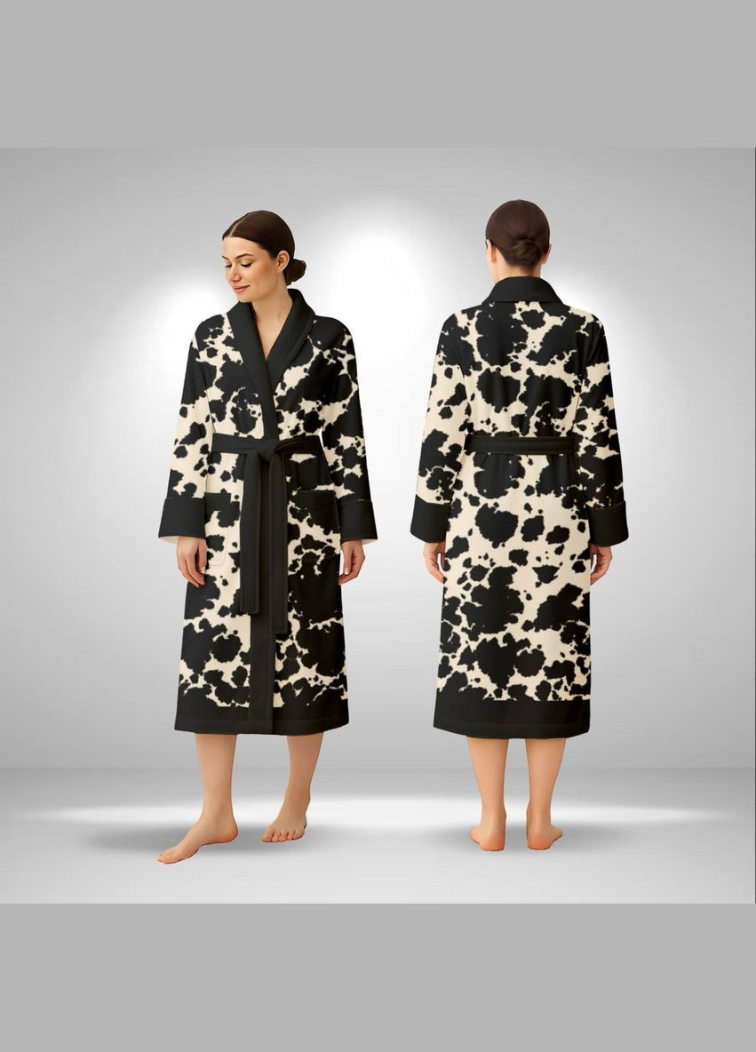 Кимоно женское из плюшевого велюра Ink Meadow 29487 FlexDress (364490641)