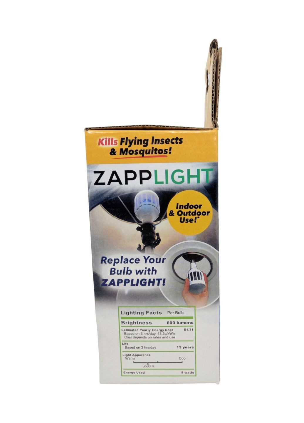 Електропастка лампа 9W від комарів мух мошок комах пастка знищувач москітів від мережі Mosquito Lamp No Brand (293247430)
