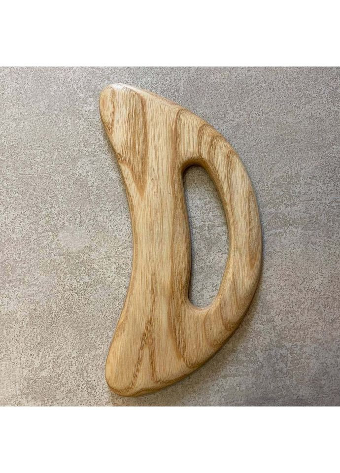 Гуаша массаж для тела большая 10×20 см скребок из натурального дерева, массажер Artfactory (361861020)