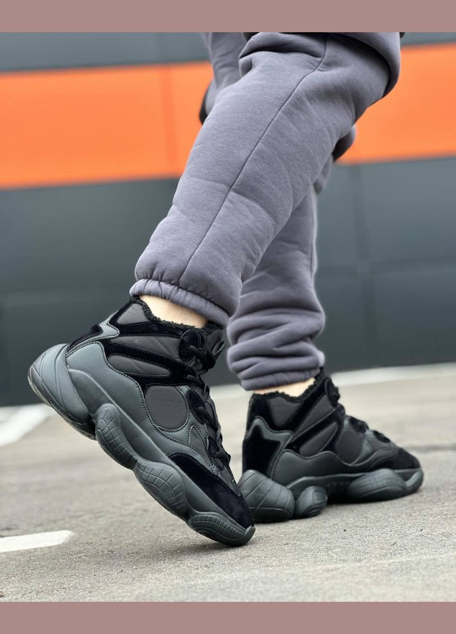 Черные зимние ботинки Vakko