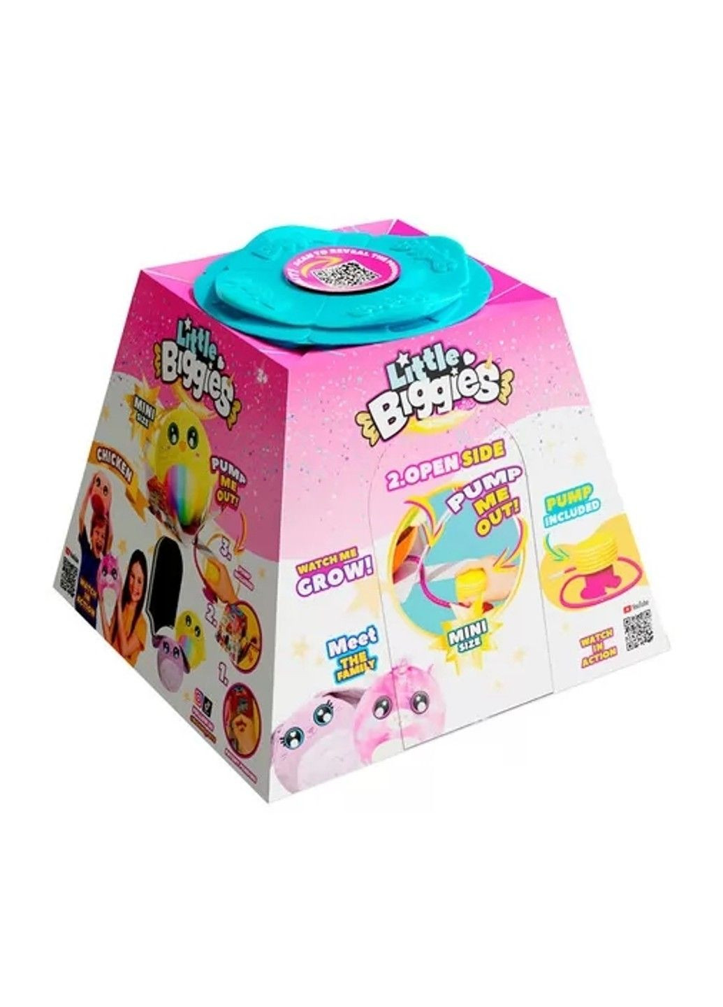 Игровой набор серии "Little Fantasy" W1 - РЫБА ФУГУ (надувная игрушка, насос) Biggies (324110114)