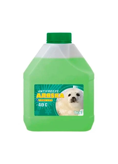 Антифриз АЛЯСКА -40 зеленый 1л Аляsка (366090297)