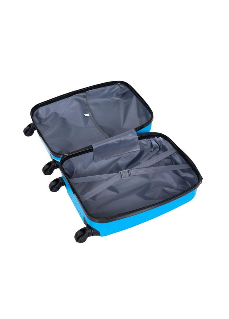 Дитяча валіза 3-D Динозаврик на 4 коліщатках 27 літри, колір блакитний H&H (298350349)