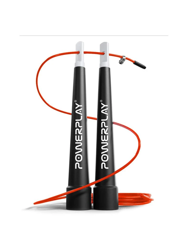 Скакалка скоростная 4202 Ultra Speed Rope Красная (2.9m.) PowerPlay (362914954)