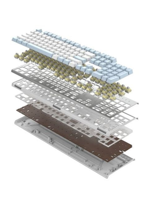 Клавіатура (4711422004069) A4Tech FS100 RGB FS Switch USB Icy Blue (316223158)