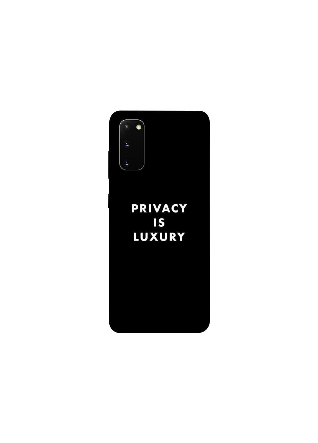 Чохол на Samsung Galaxy S20 Privacy is luxury Frontalka (361991472)