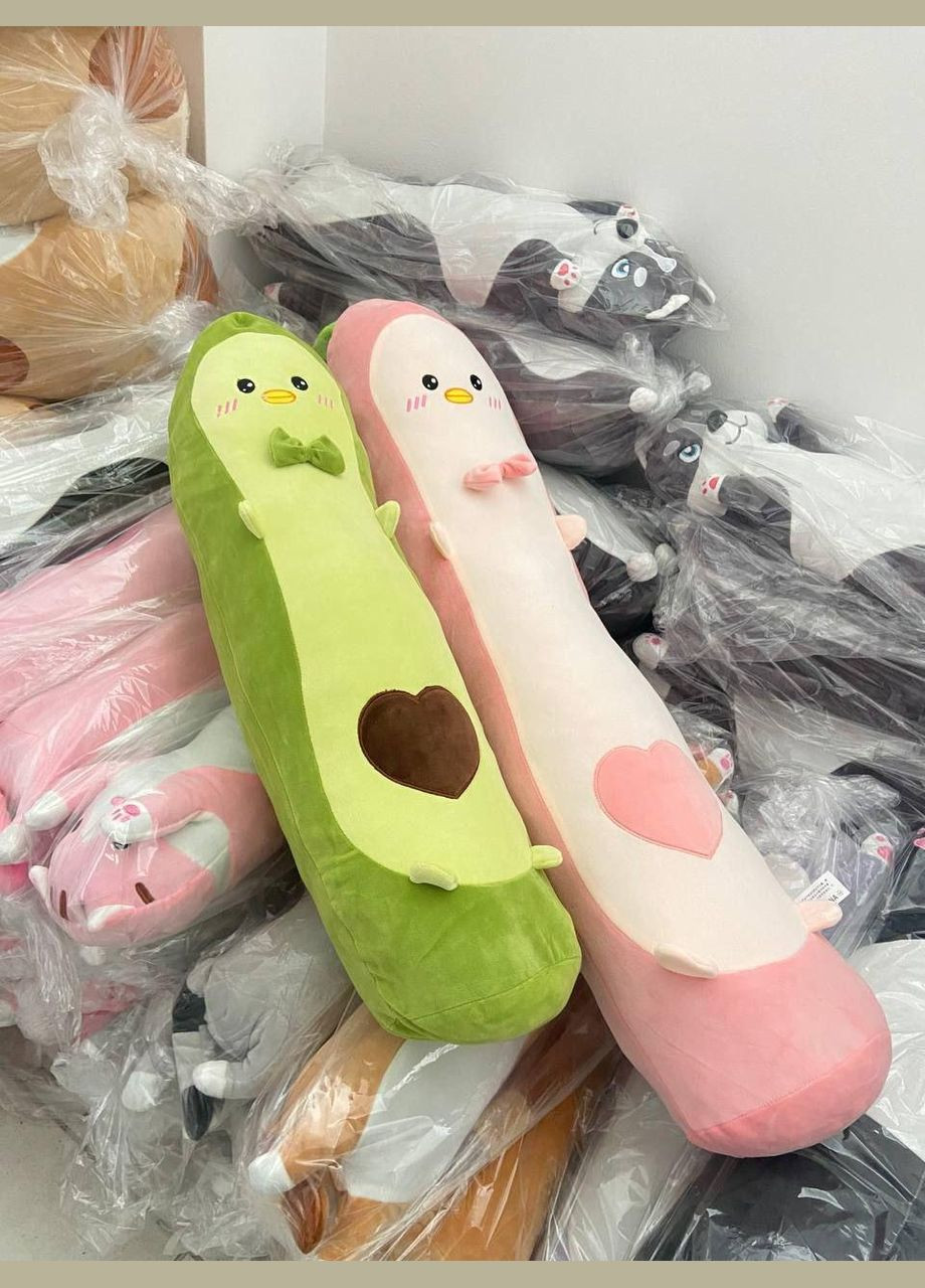 М'яка іграшка Авокадо, Авокадо батон, Плюшева іграшка авокадо, Подушка авокадо КІМ (303137206)