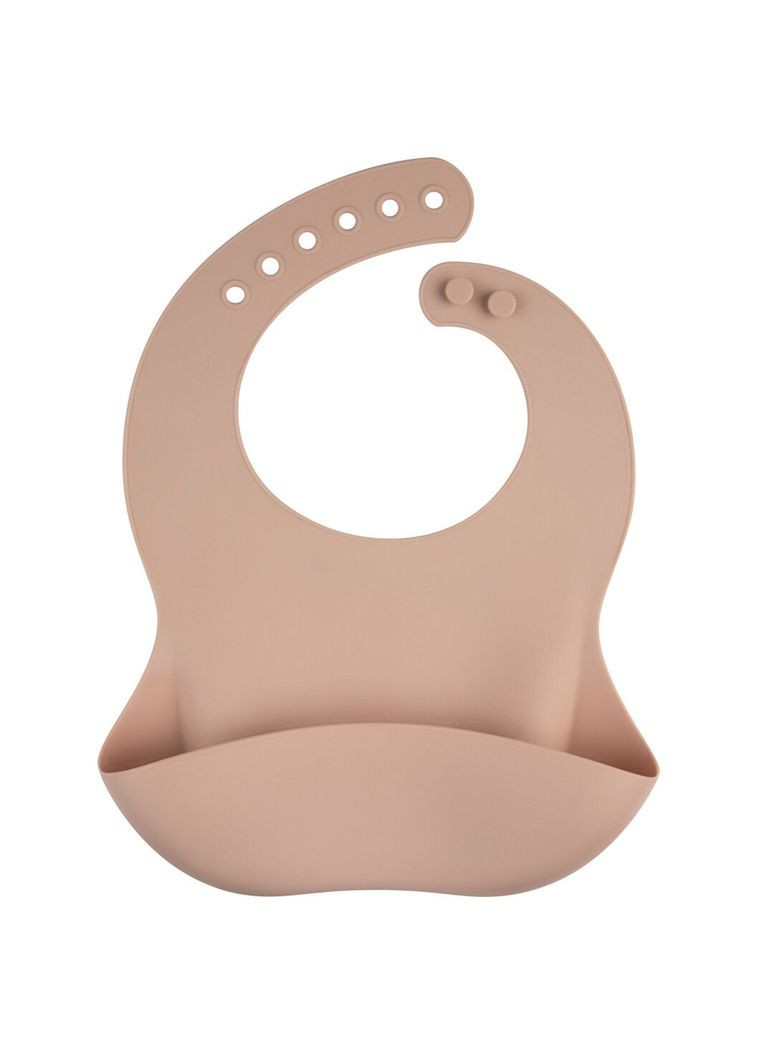 Дитячий посуд babies Слинявчик силіконовий з кишенькою - бежевий 51/030_bei CANPOL Canpol Babies (317365634)