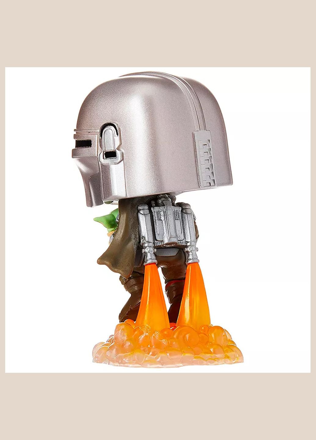 Фігурка Star Wars Мандалорець з малюком у польоті (50959) Funko Pop (326887466)