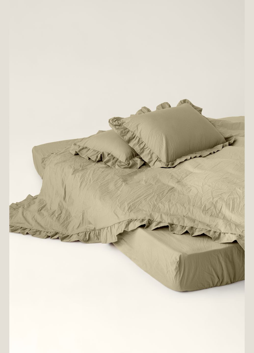 Постільна білизна варена бавовна сімейна 220 х 240 см 3в1 наволочки, підковдра, простирадло Beni Home (345641604)