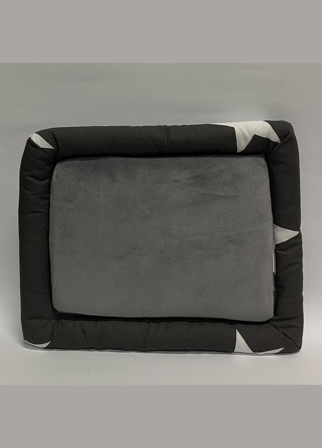 Подушка Прямоугольная М 33х24 см Гризько Серые Звезды ГризьКо (326052853)