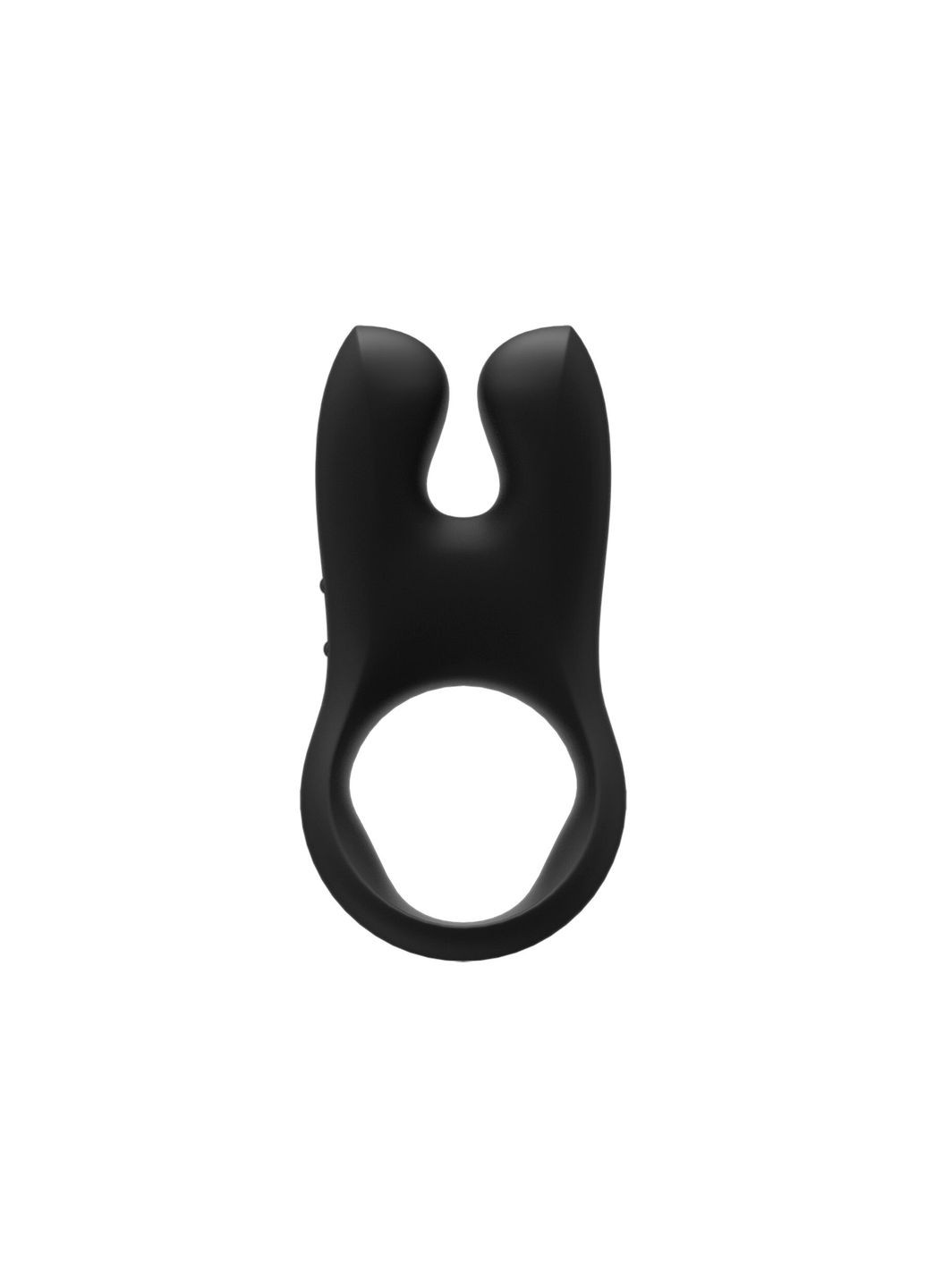 Ерекційне віброкільце з подвійною стимуляцією клітора NŌS black, 2 мотори Fun Factory (369948319)