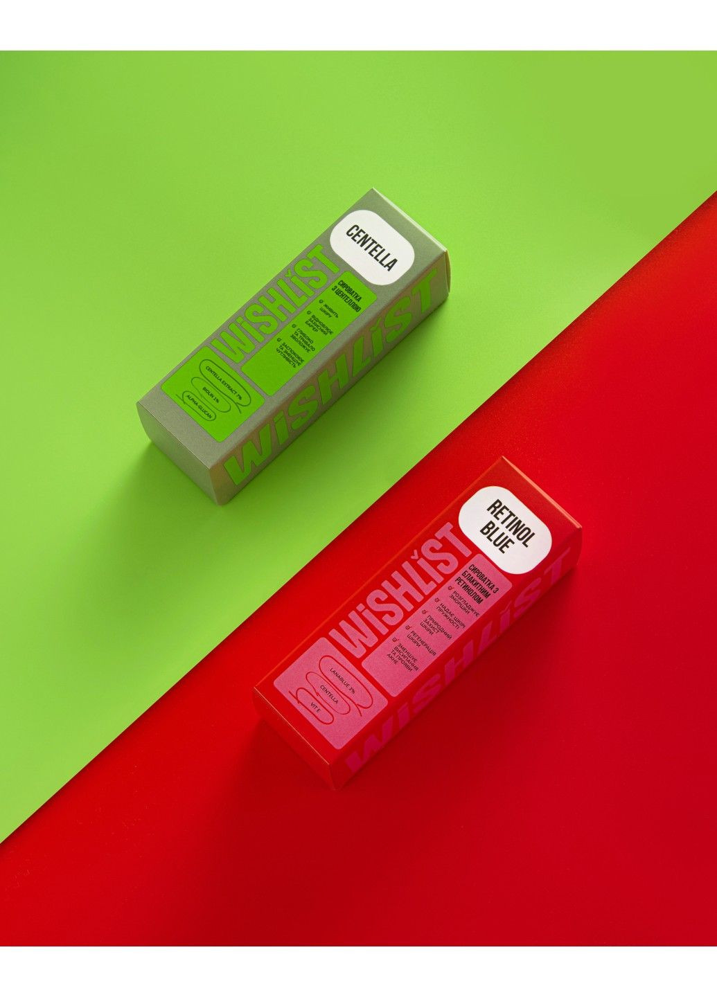 Набір сироваток для захисту та відновлення шкіри WISHLiST (317581836)