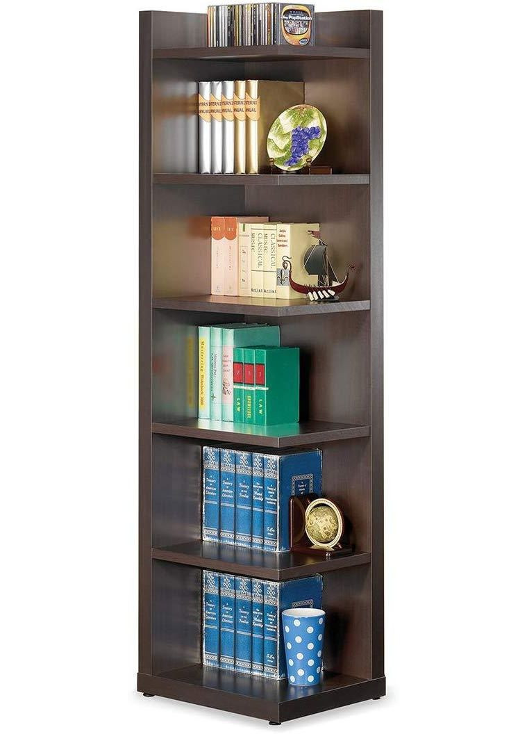 Книжковий стелаж з дерева Уелс мокко (КПС-001410) No Brand (328081401)