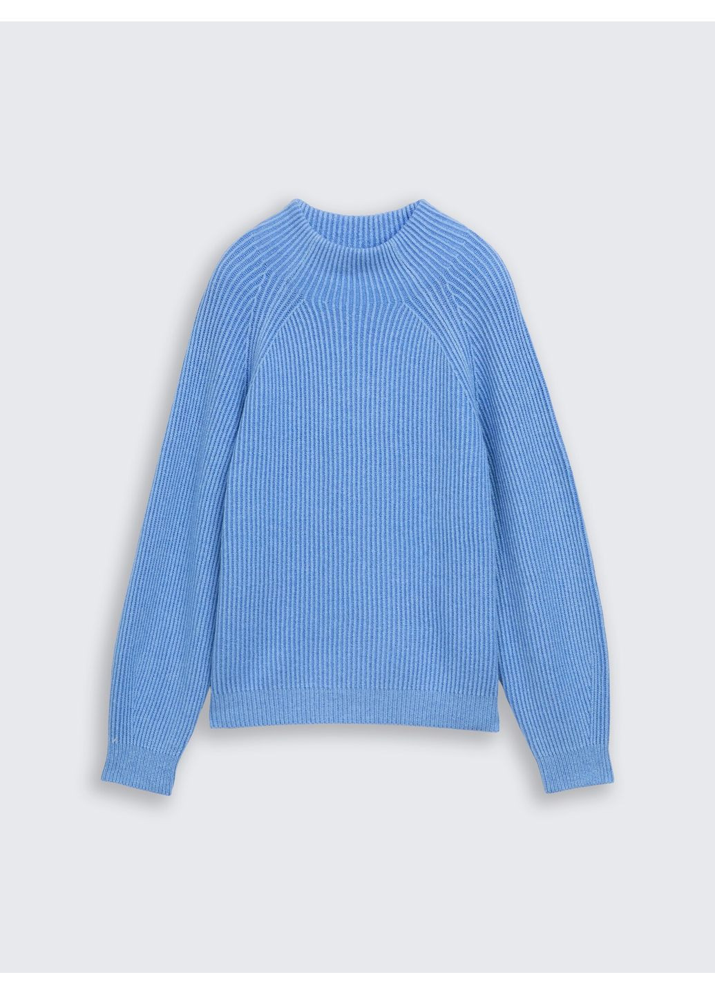 Голубой зимний свитер Tom Tailor