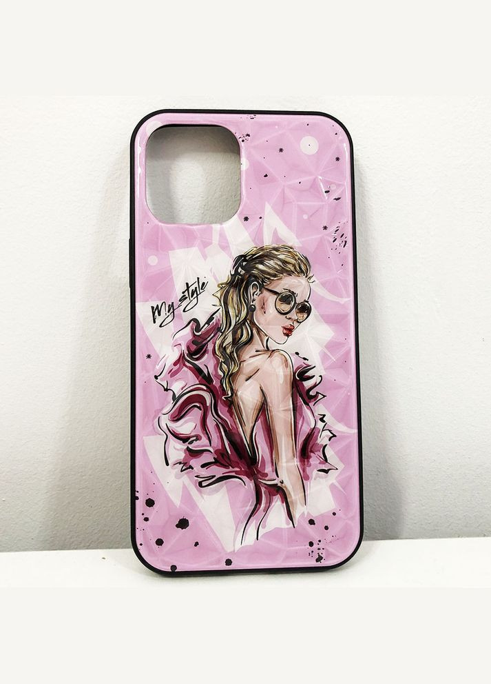 Чохол Apple Iphone 12 Pro Max. My style рожевий Wave (364664181)