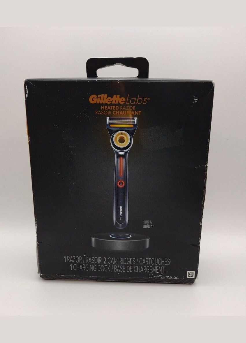 Станок для гоління з підігрівом Labs Heated Razor 1 станок зарядное устройство и 2 картриджа Gillette (278773599)