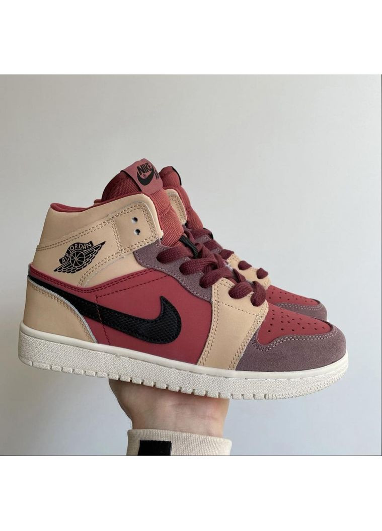 КРОСІВКИ ЖІНОЧІ NIKE AIR JORDAN MULTICOLOR НАЙК АІР ДЖОРДАН No Brand комбіновані демісезони (369389294)