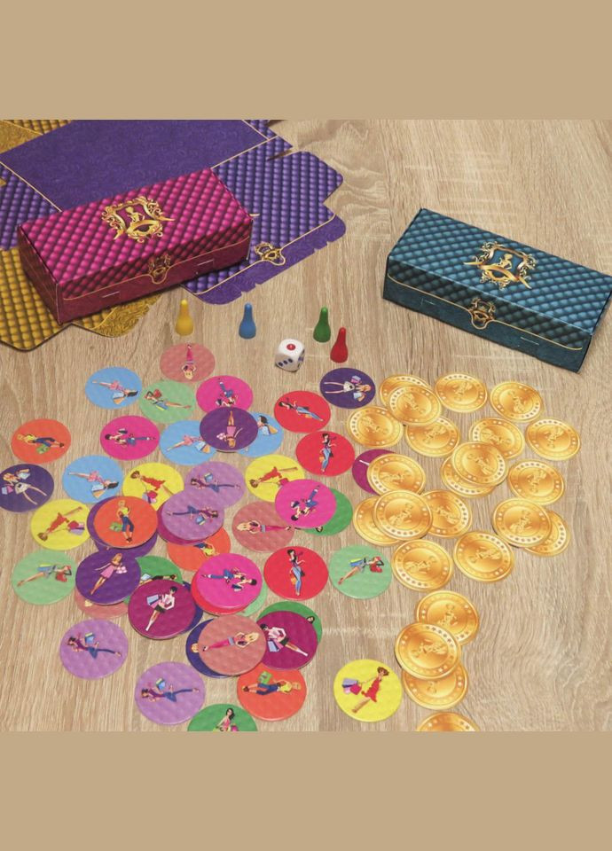 Дитяча настільна гра для дівчаток "Модниця" 0239 укр. мовою Artos Games (367968556)