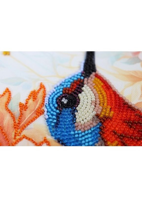 Набір для вишивання бісером "Барвистий помах крила" AB-901 на натуральному холсті Abris Art (336330795)