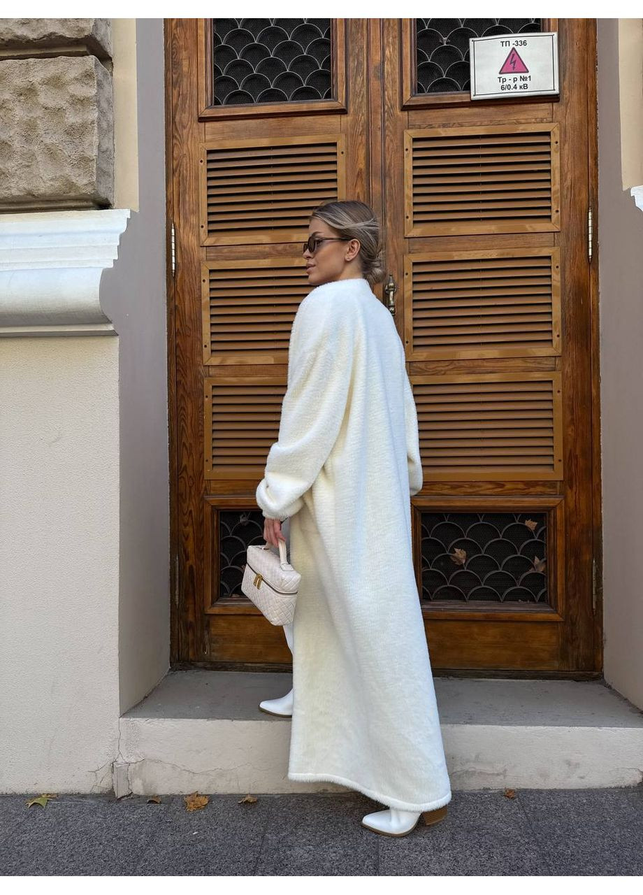 Довгий кардіган із пальтової тканини Бергамо ЗАМІРИ В ОПИСІ GD/GL Модний простір (366437963)