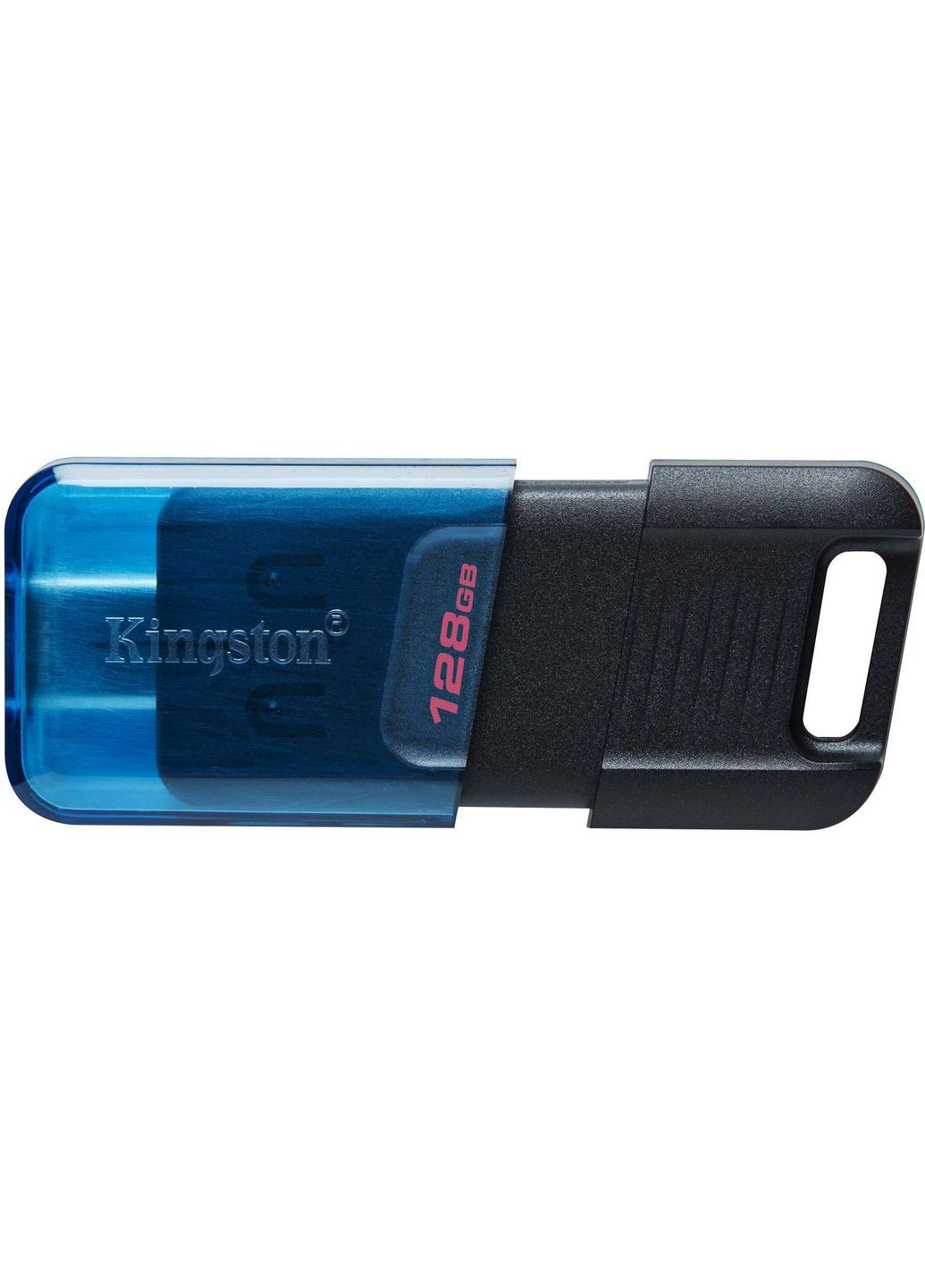 USB Flash 128GB USB 3.2 TypeC DataTraveler 80M Black/Blue, Retail Kingston (316391530)