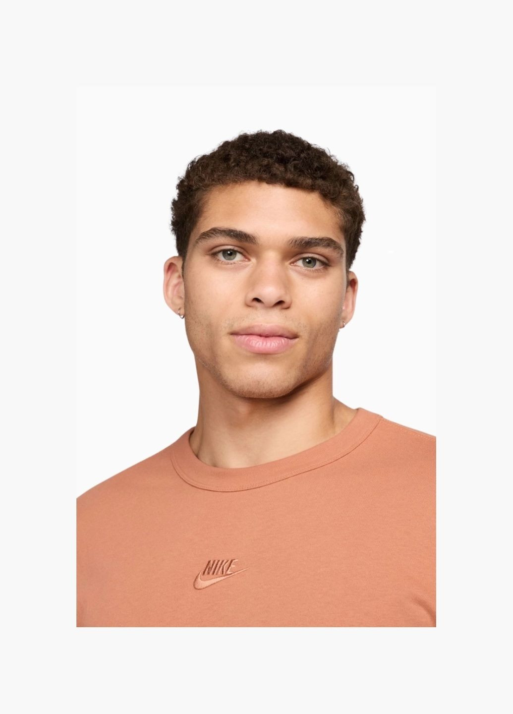 Оранжевая мужская футболка nsw prem essntl sust tee orange do7392-225 Nike