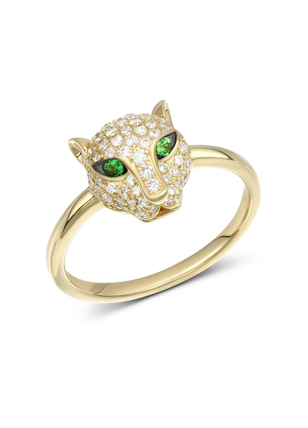 Каблучка з діамантами у жовтому золоті 1К956-0138 Zarina (333833903)