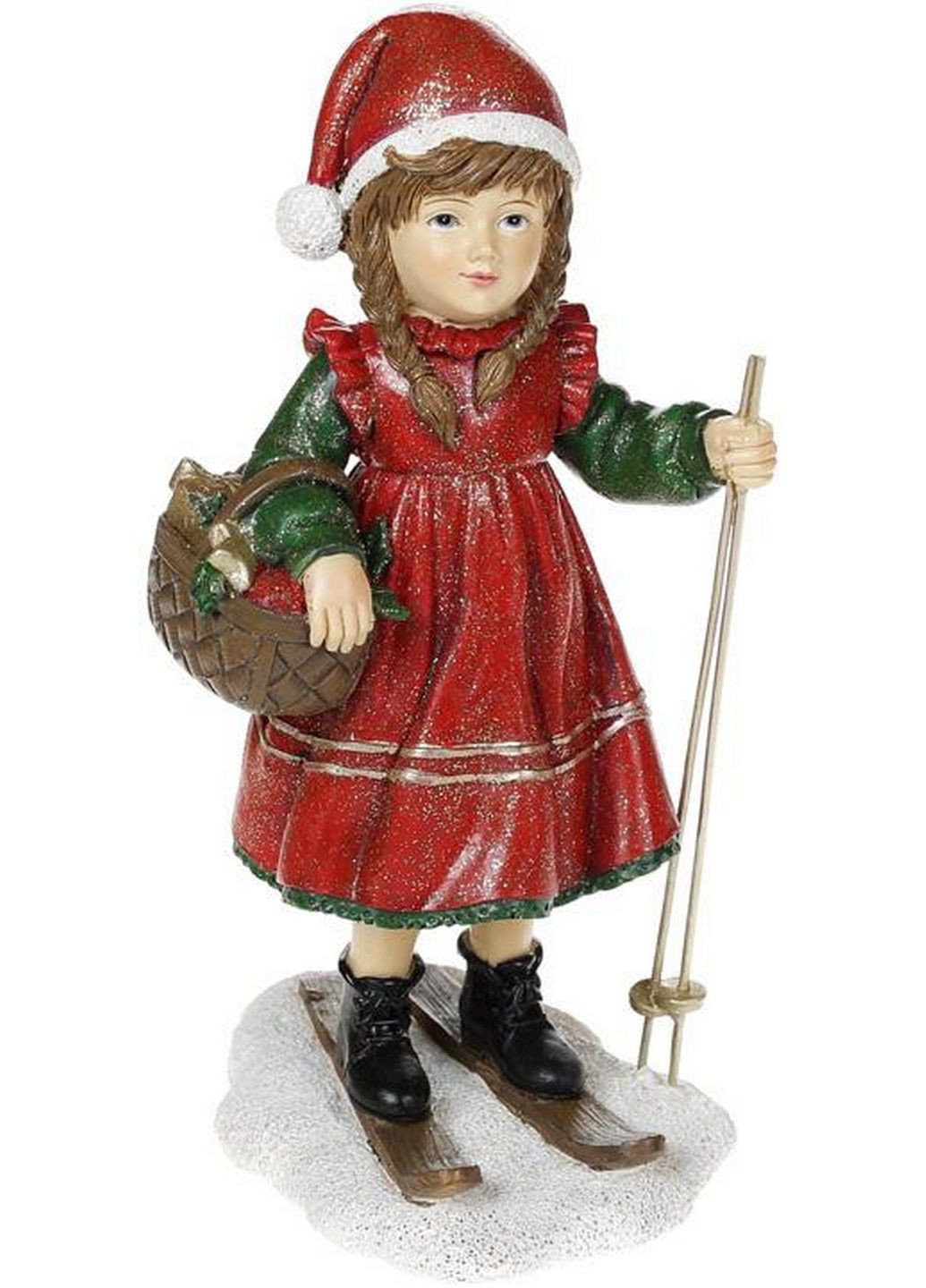 Декоративная статуэтка "Девочка на лыжах" Bona (279320880)