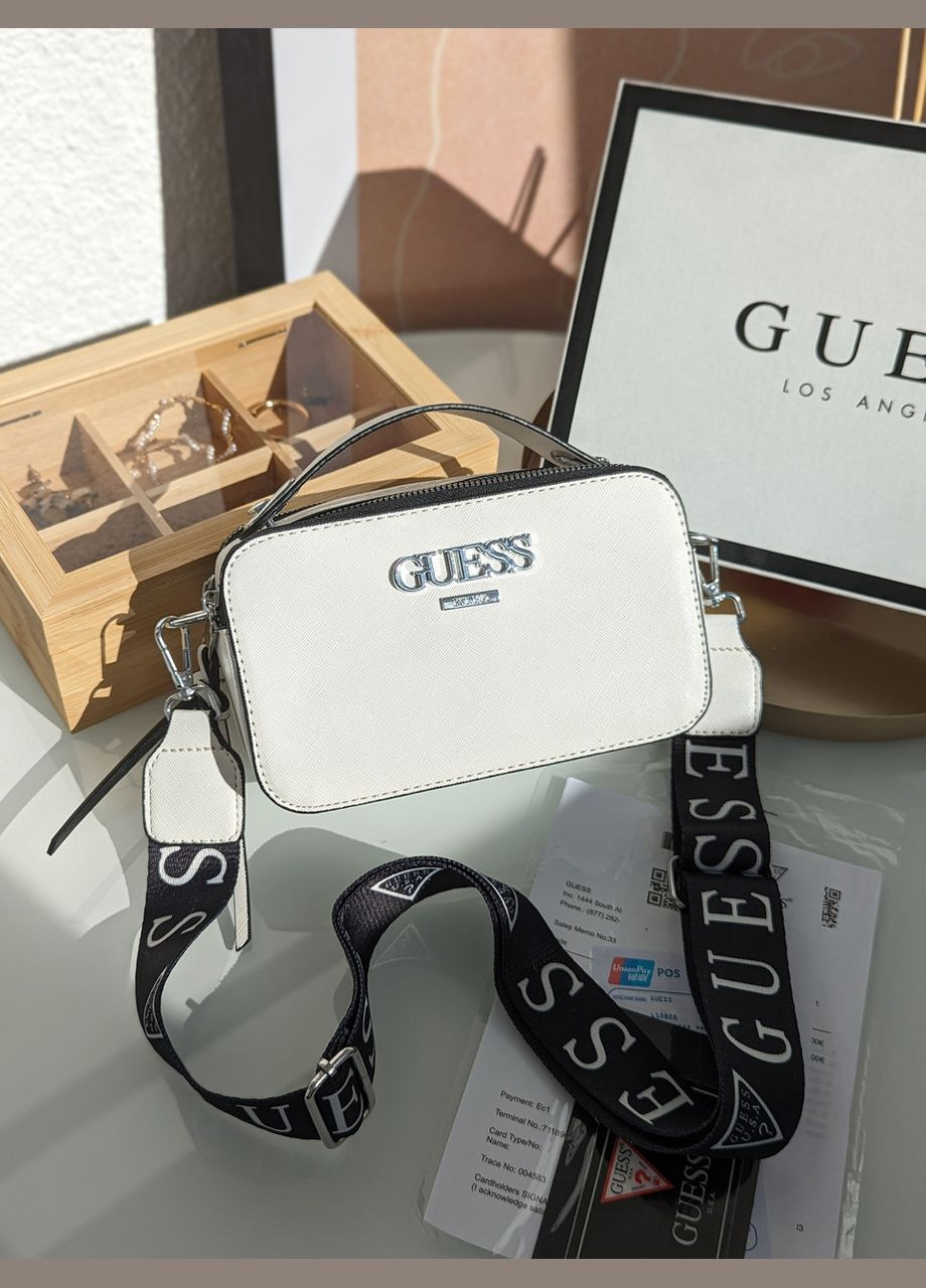 Сумка жіноча білий крос-боді No Brand (322464348)