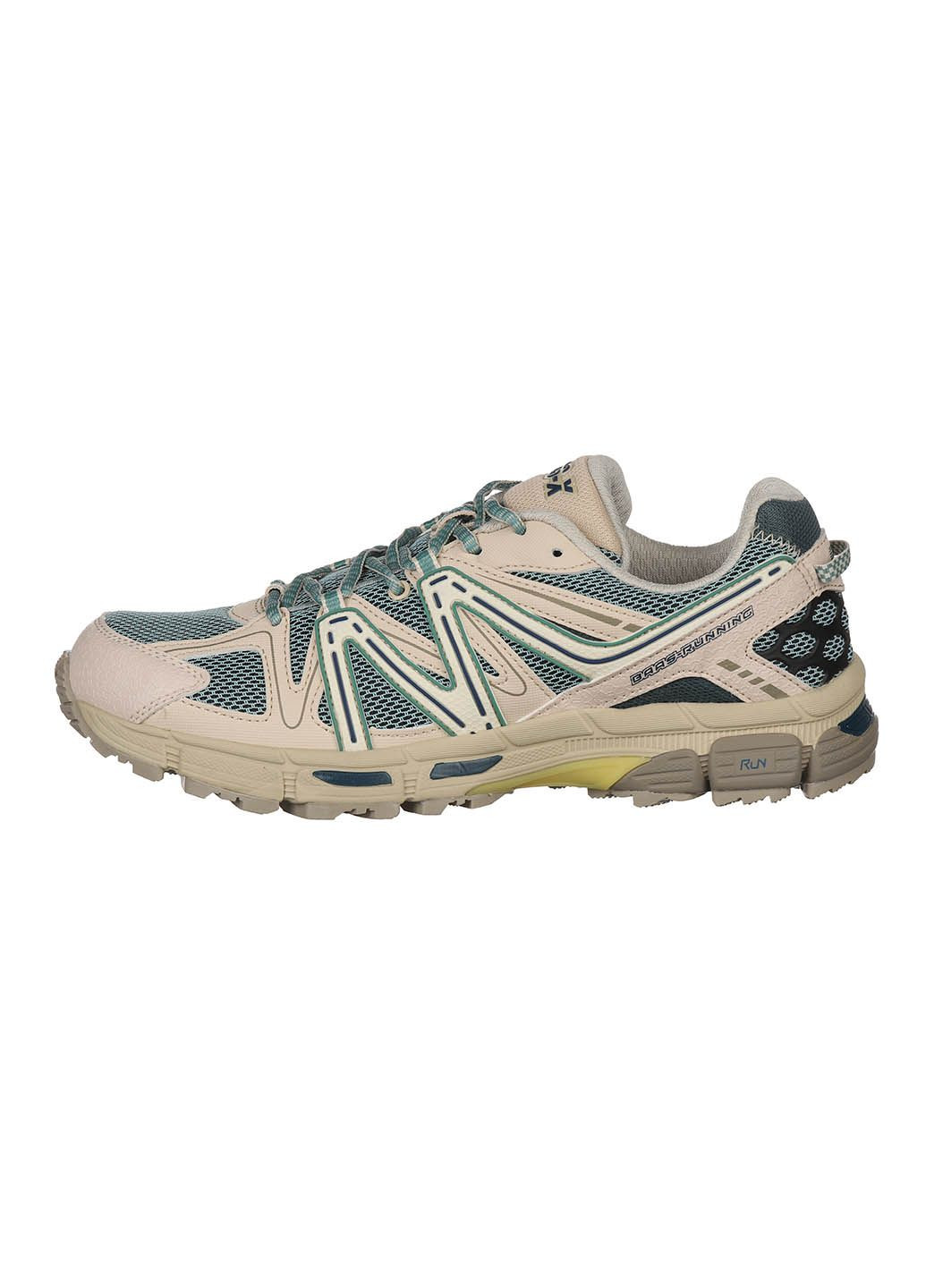 Бежевые демисезонные мужские кроссовки из текстиля спортивные Baas