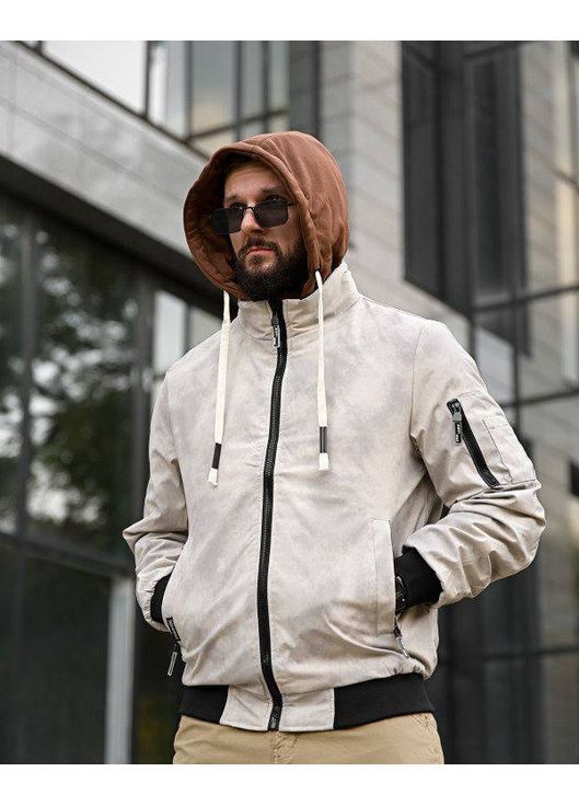 Біла демісезонна демісезонна куртка No Brand