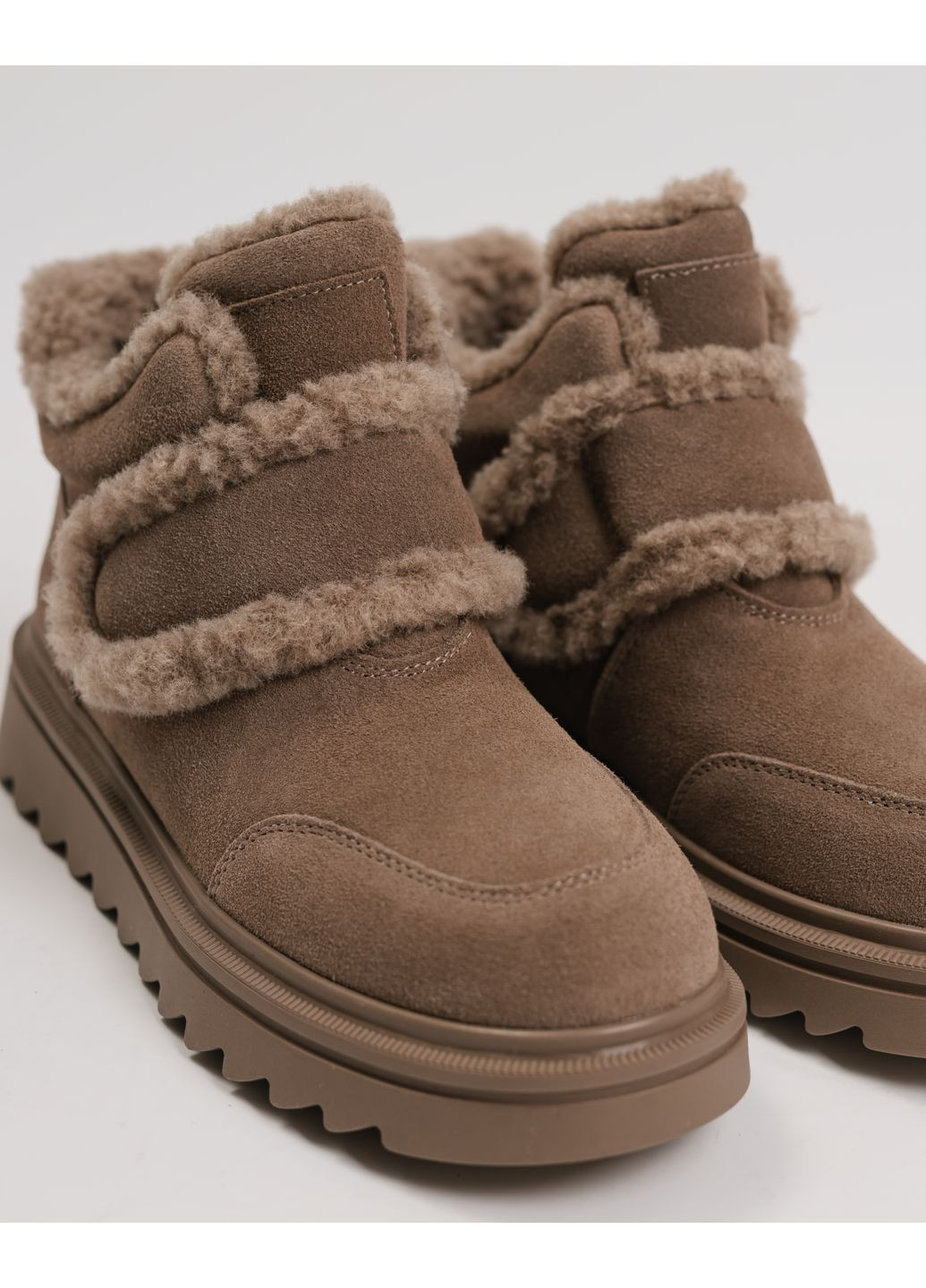 Черевики зимові на липучці замша вовна Lola Andy (362082711)