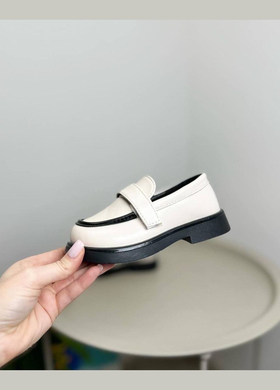 Белые туфли детские классические белые 1278 No Brand