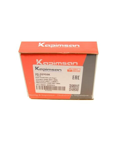 Тяга стабилизатора (переднего) Renault Trafic/Opel Vivaro 01- (new technologies) 20-02905K RU63 No Brand (339644760)