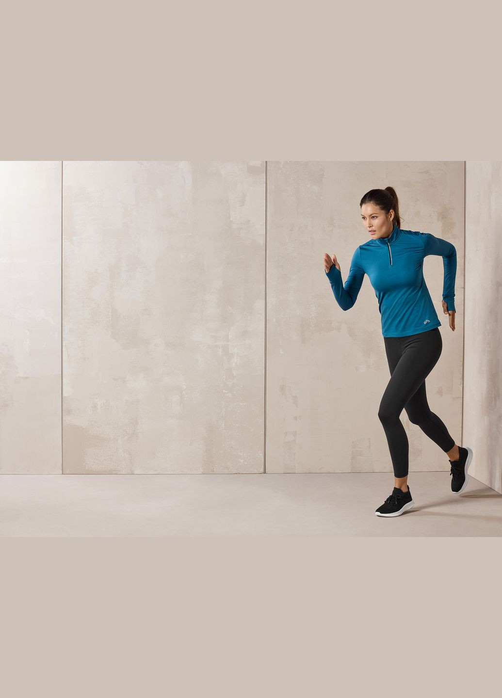 Термо-реглан на микрофлисе для женщины LYCRA® 436938 Crivit (324560826)