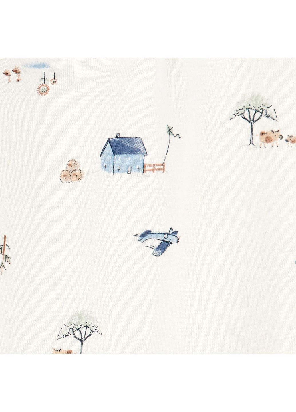 Комбінована комплект чоловічків 2в1 для хлопчика 55-61 см (1s941010_3m) Carter's