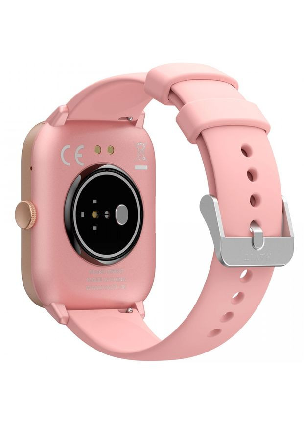Смарт часы HVM9037 Bluetooth IP67 Pink с функциями звонка, отслеживания здоровья и спортивными программами Havit 27834 (282313566)