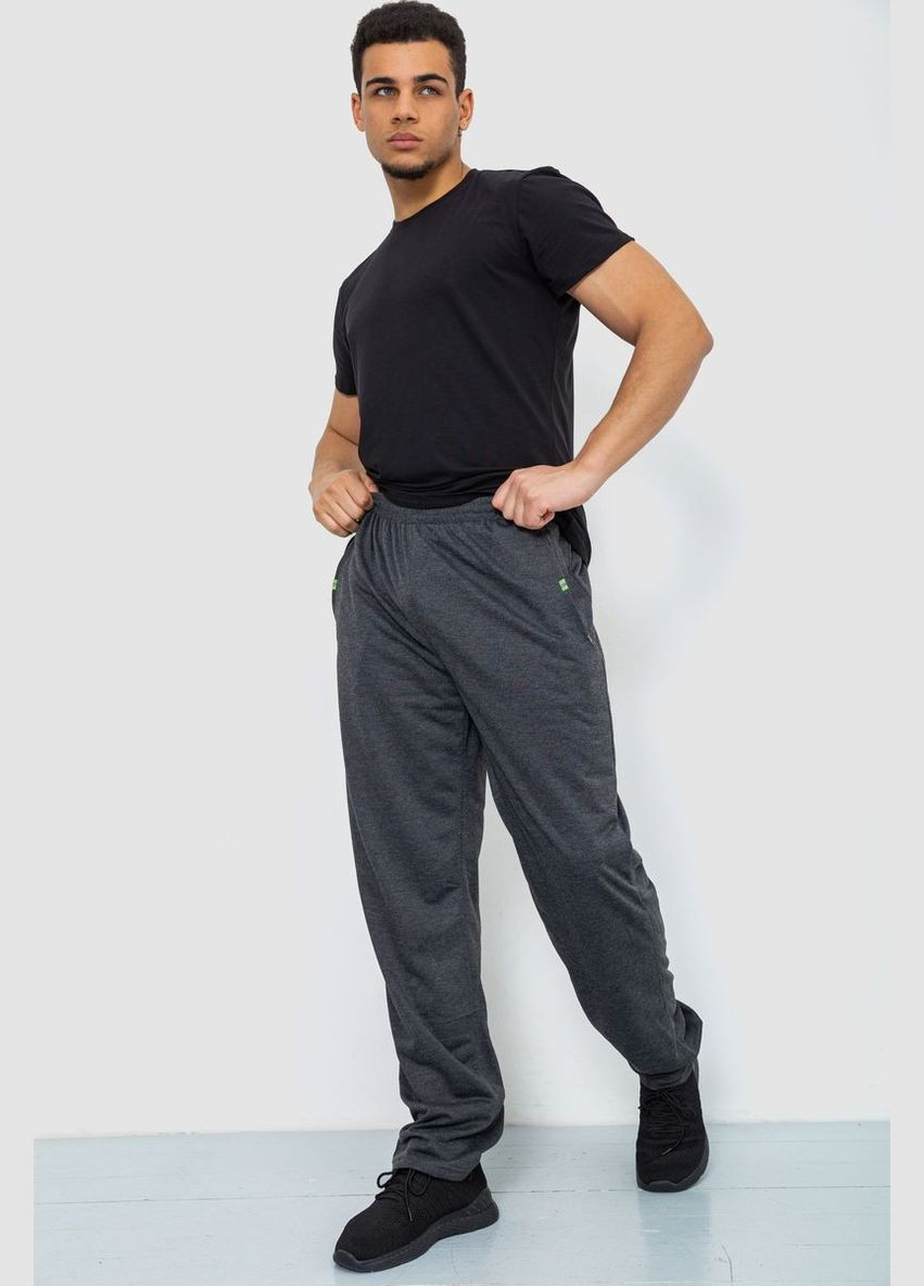 Спорт чоловічі штани, колір темно-сірий, Ager (291876818)