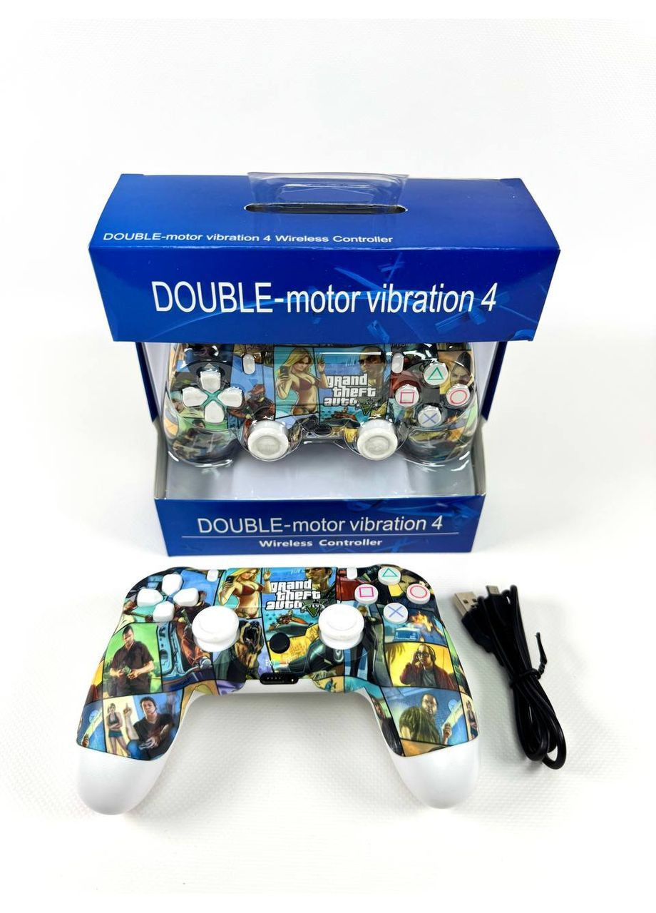 Бездротовий ігровий контролер Motor Vibration Grand Theft Auto для PS4/PC (2104618743) Double (367056659)