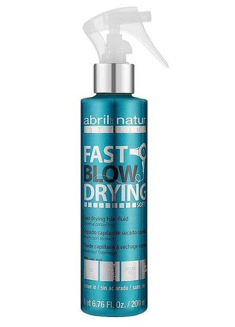 Двофазний спрей для випрямлення Advanced Stiyling Curl Fast Blow Drying Fluid 200 мл Abril et Nature (339049814)