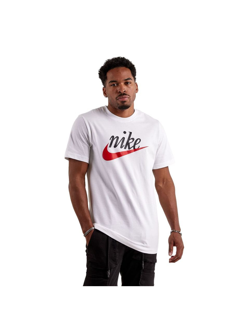 Біла футболка nsw tee futura 2 dz3279-100 Nike