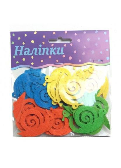 Наклейки из фетра "Улитка" Apli Krapli (318527611)