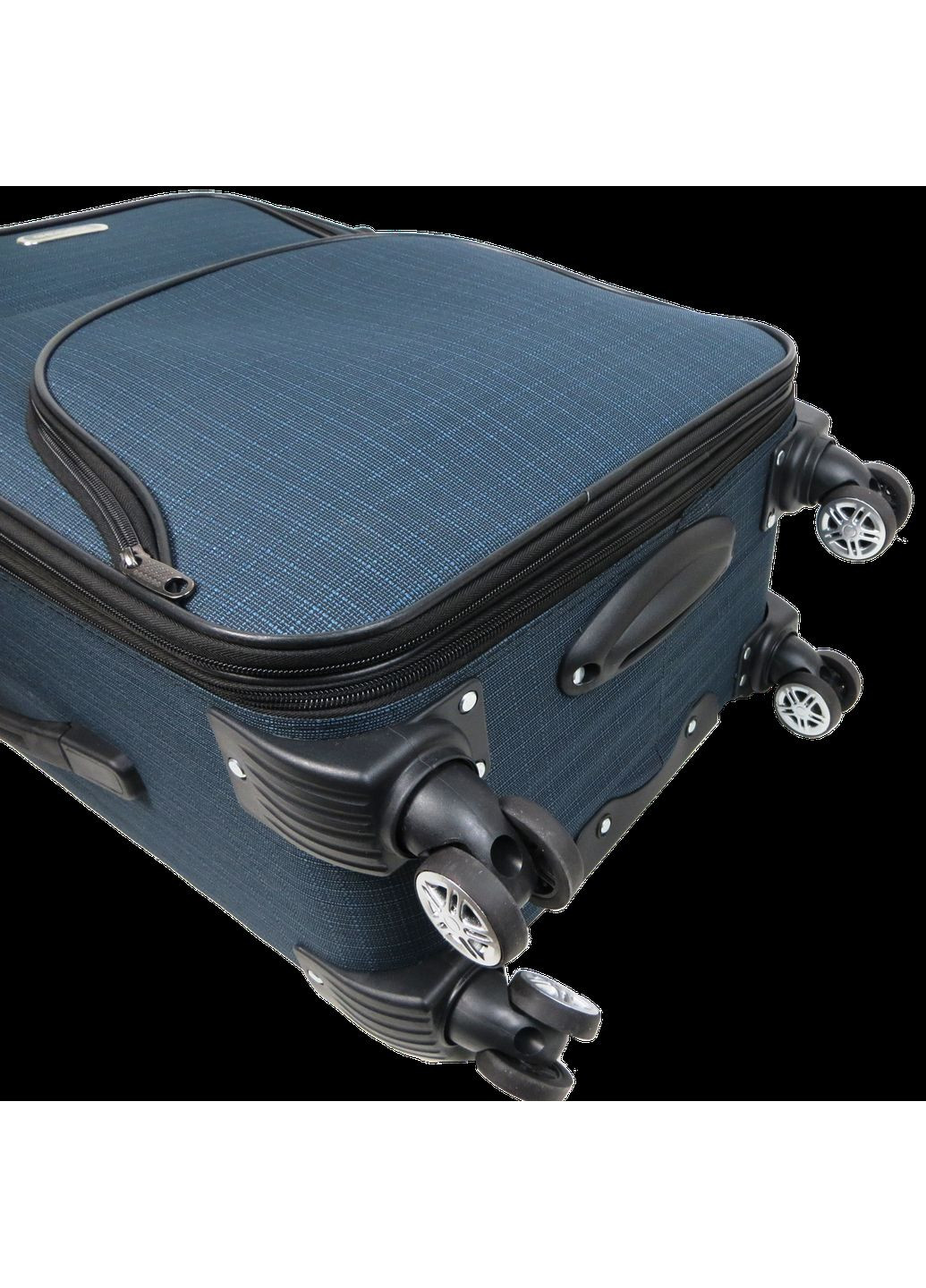 Тканевый чемодан на четырех колесах 67L Gedox GD Polo темно No Brand (361157340)