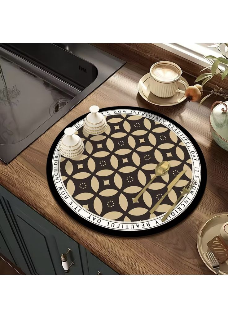 Коврик-подставка под тарелку, антискользящий резиновый коврик на обеденный стол ( ) China (366874501)